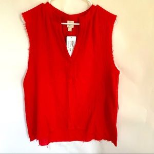 Roan & Ryan top NWT Orange